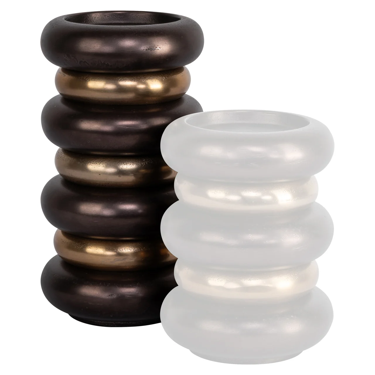 Kandelaar Eve Bronze Large - Afbeelding 2
