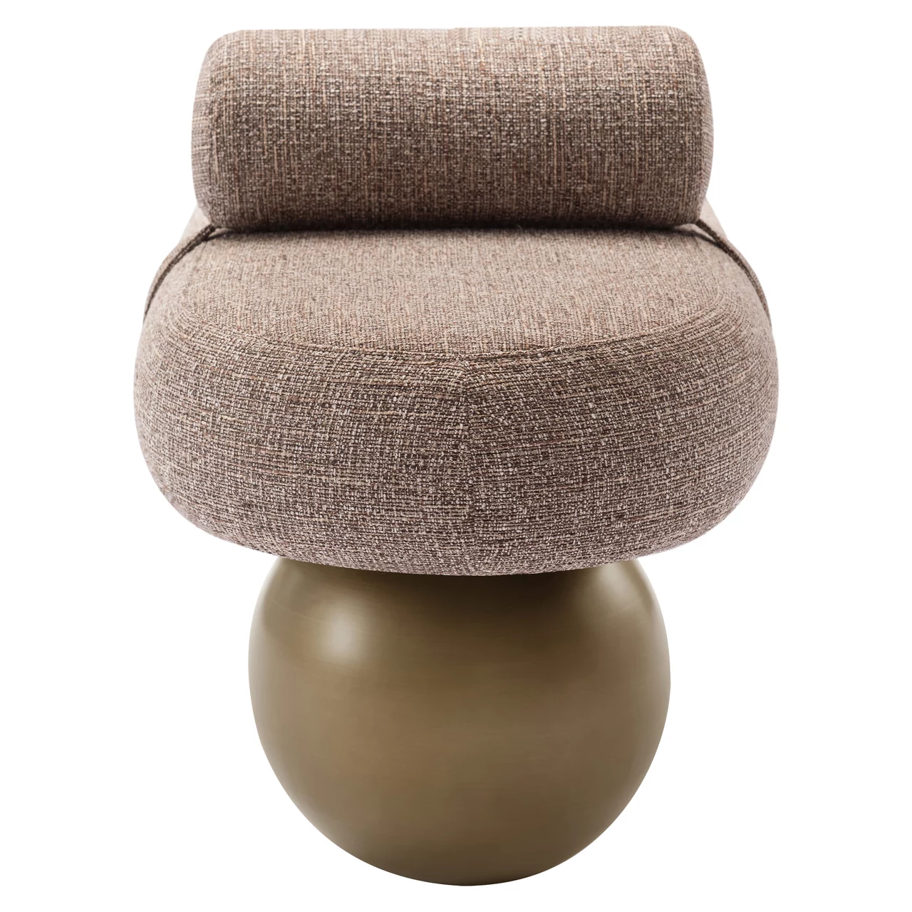 Bank Alexander Jones Brown Tweed Fire Retardant (Geneva) - Afbeelding 4