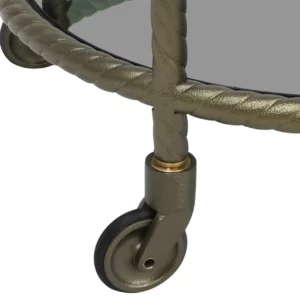 Alternative view of Trolley Macallan Brass Antique