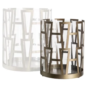 Alternative view of Windlicht Shandy Brass Antique Small