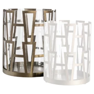 Alternative view of Windlicht Shandy Brass Antique Big