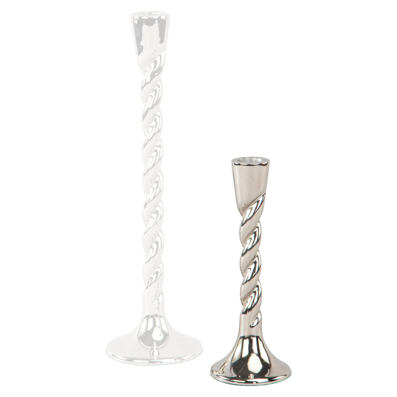 Kandelaar Crillon Silver Small - Afbeelding 2