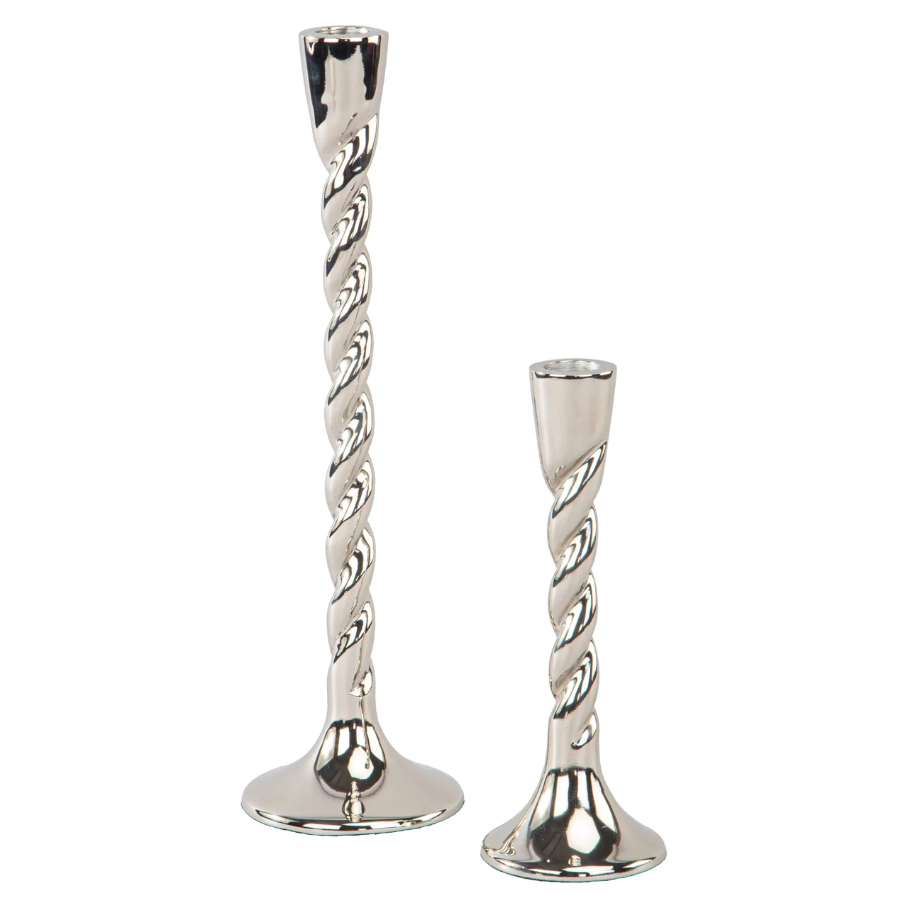 Kandelaar Crillon Silver Large - Afbeelding 2