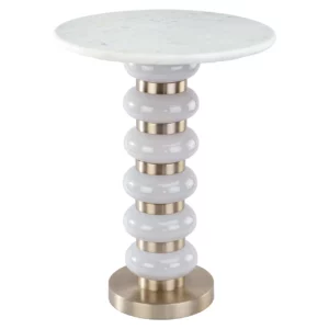 Bijzettafel Villeray White