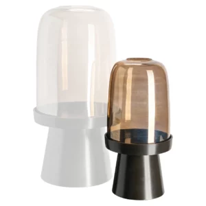 Alternative view of Windlicht Kate Walnut Small