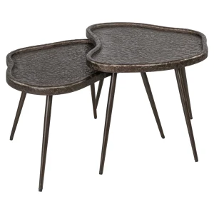 Alternative view of Salontafel Bean Brunzae (Set Of 2)