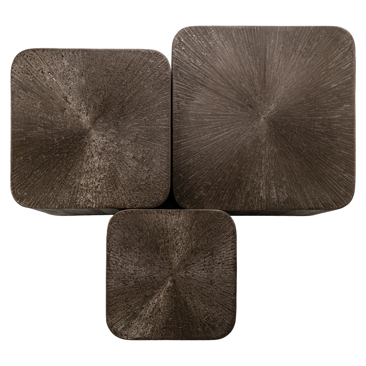 Salontafel Cubes Brunzae (Set Of 3) - Afbeelding 3