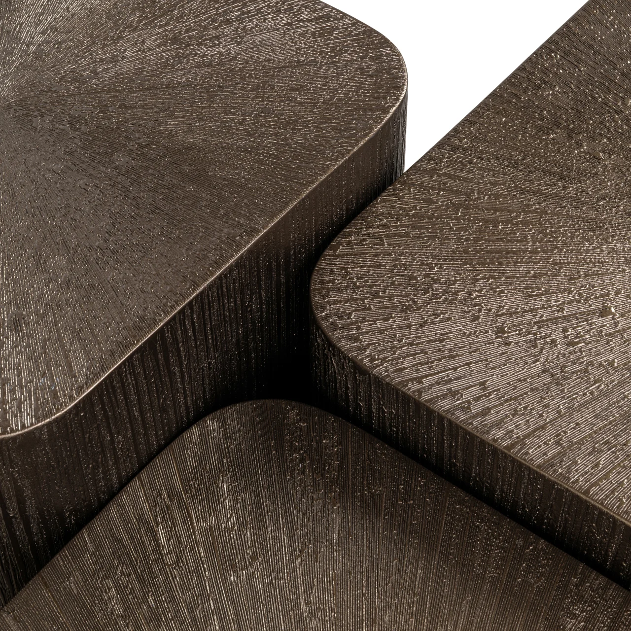Salontafel Cubes Brunzae (Set Of 3) - Afbeelding 5