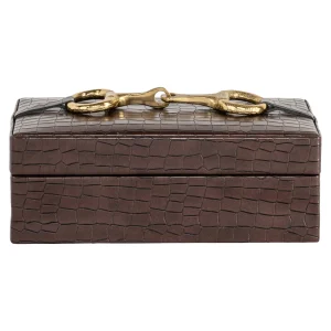 Alternative view of Opbergdoos Rex Dark Brown Small
