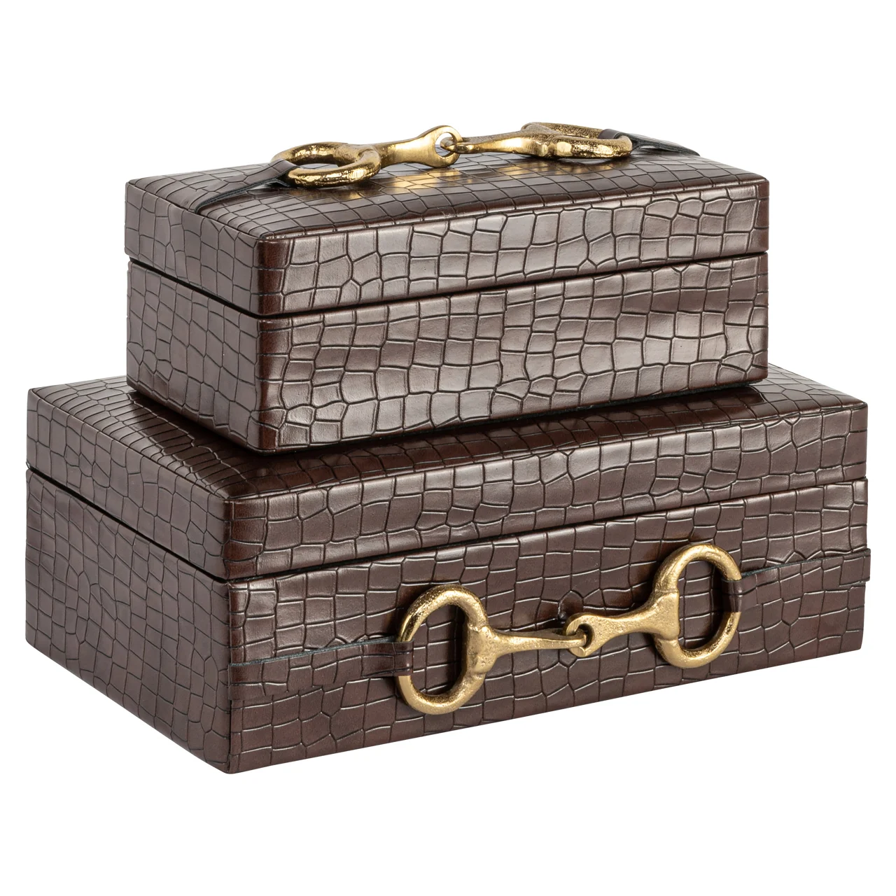 Opbergdoos Rex Dark Brown Small - Afbeelding 5
