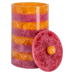 Alternative view of Opbergdoos Lilybelle Pink/Orange Storage Jar Small