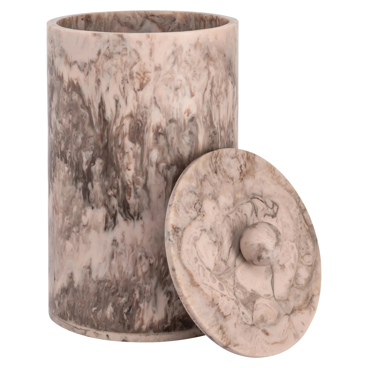 Opbergdoos Rosaline Chocolat Brown Storage Jar Small - Afbeelding 2