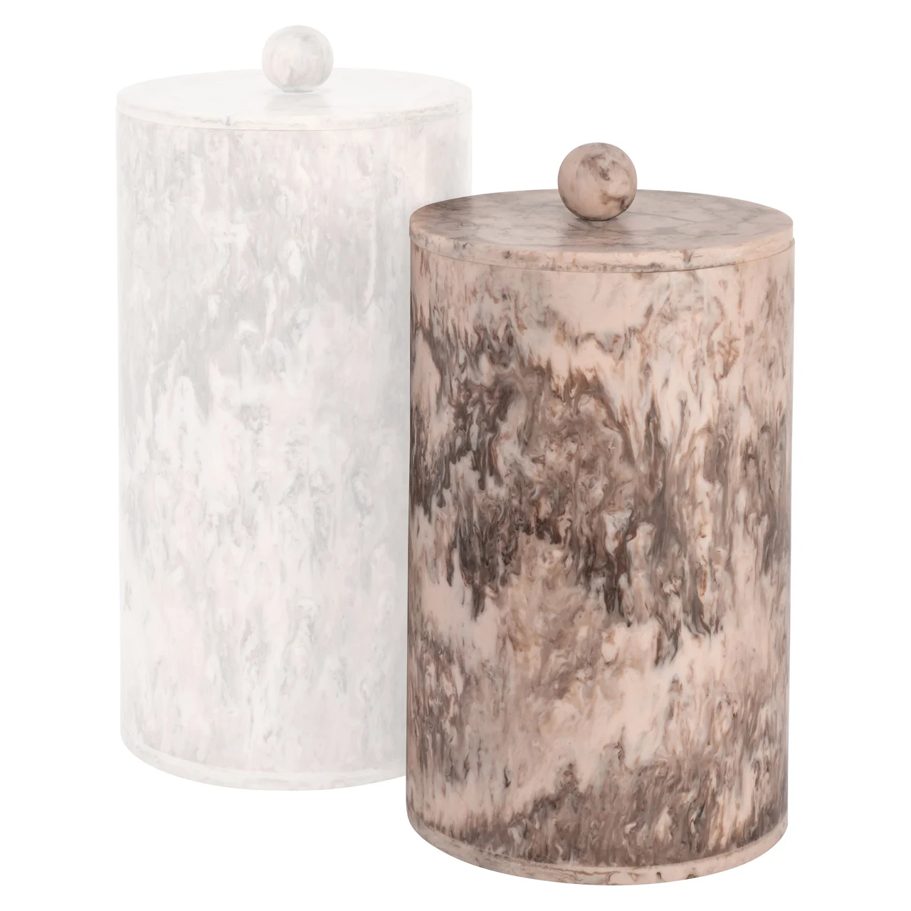 Opbergdoos Rosaline Chocolat Brown Storage Jar Small - Afbeelding 3