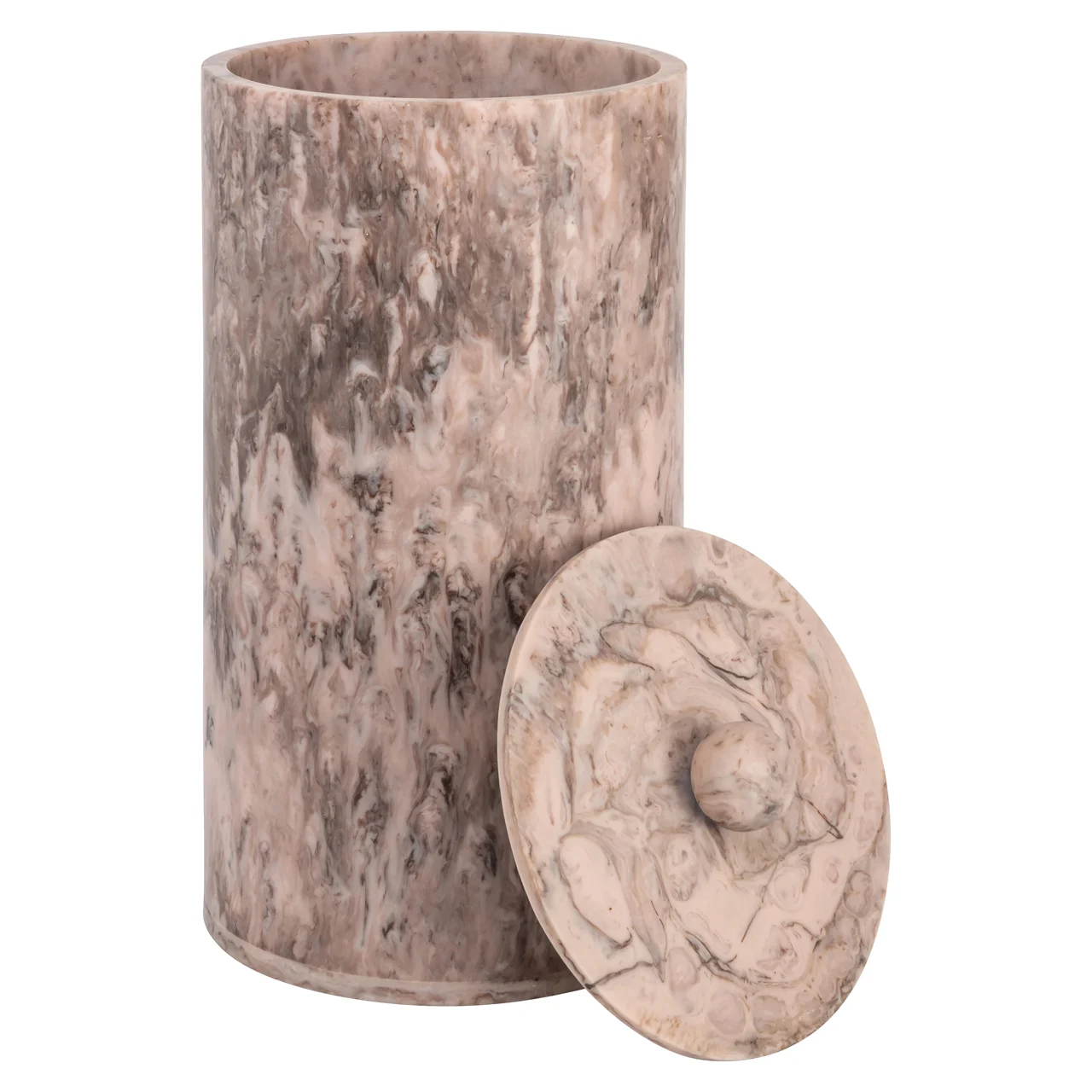 Opbergdoos Rosaline Chocolat Brown Storage Jar Large - Afbeelding 3