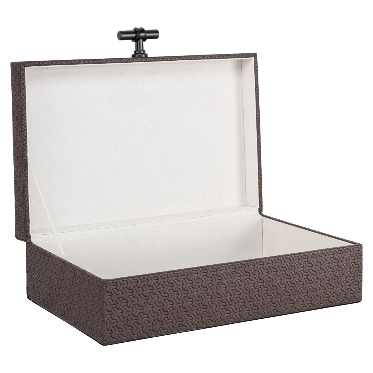 Opbergdoos Billie Dark Brown Large - Afbeelding 2