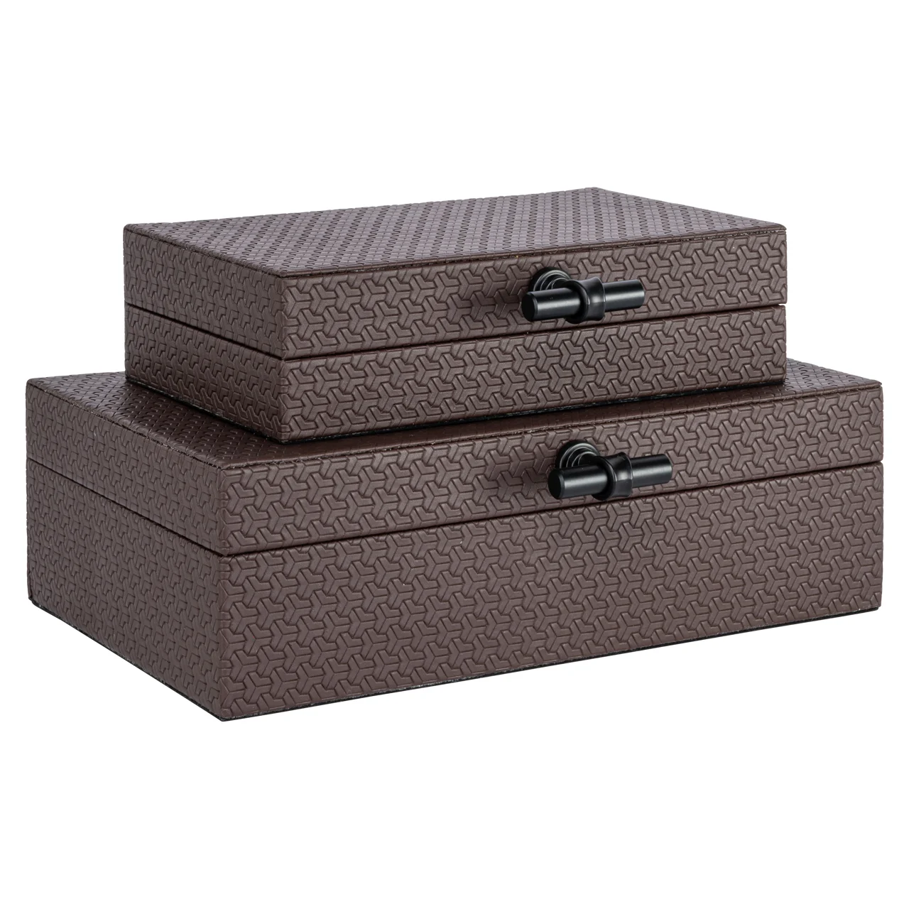 Opbergdoos Billie Dark Brown Large - Afbeelding 7