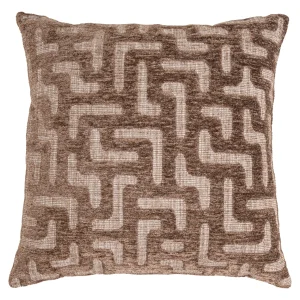Kussen Ivy Brown Labyrinth