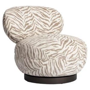 Alternative view of Lounge Stoel Jace Beige Tiger Swivel