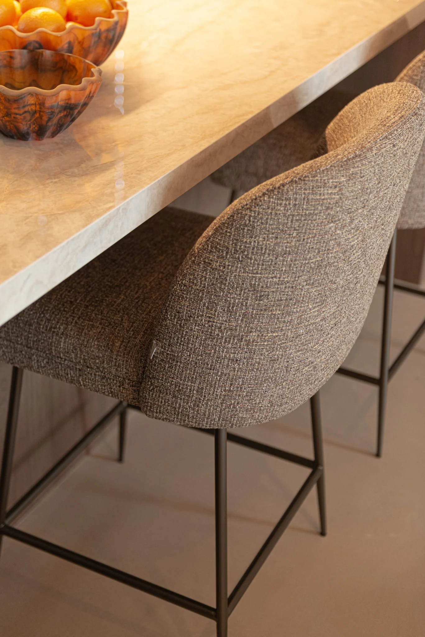 Counterstoel Pullitzer Brown Tweed - Afbeelding 9