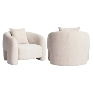 Lounge Stoel Tuscany Beige Blockweave