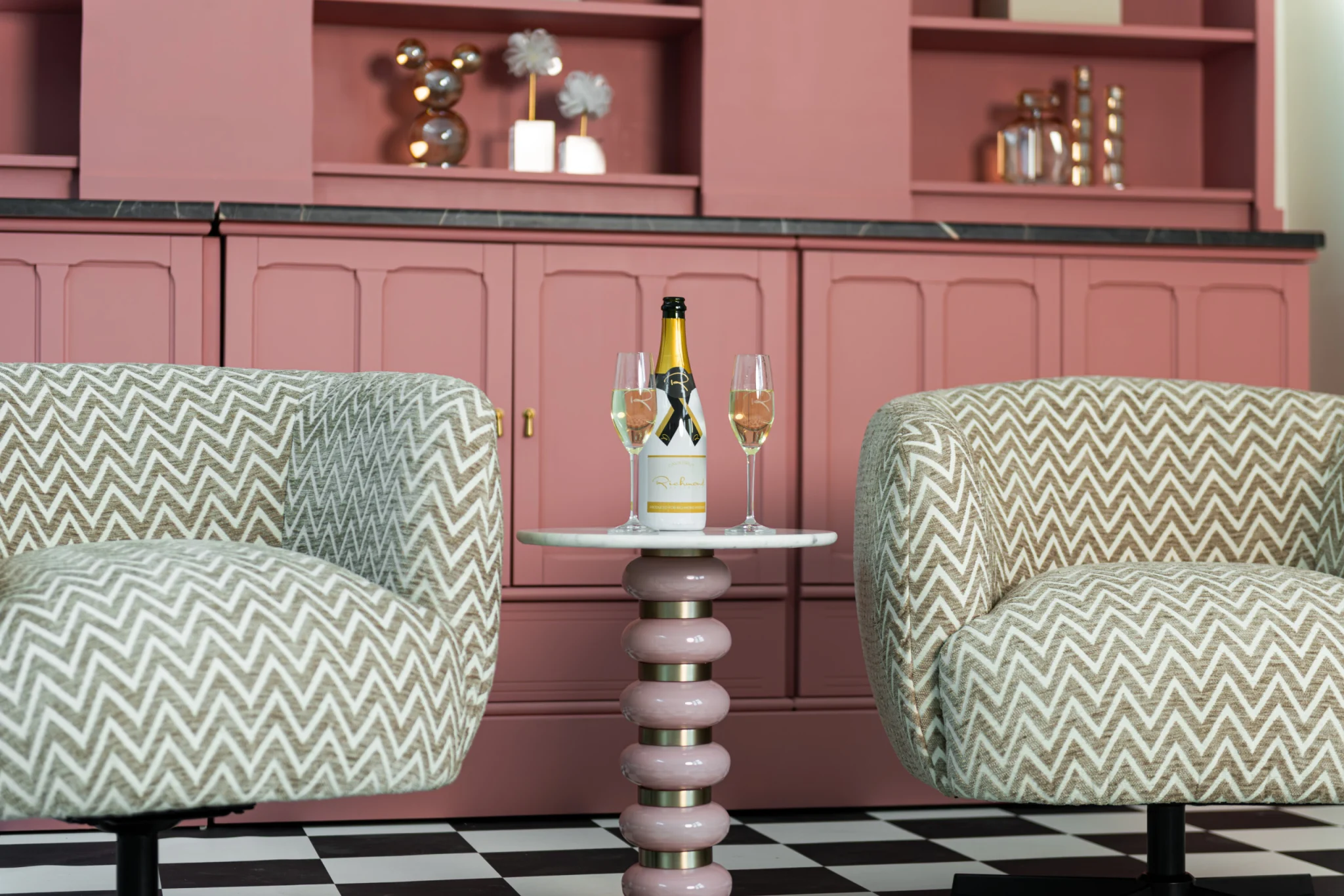 Bijzettafel Villeray Pink - Afbeelding 4