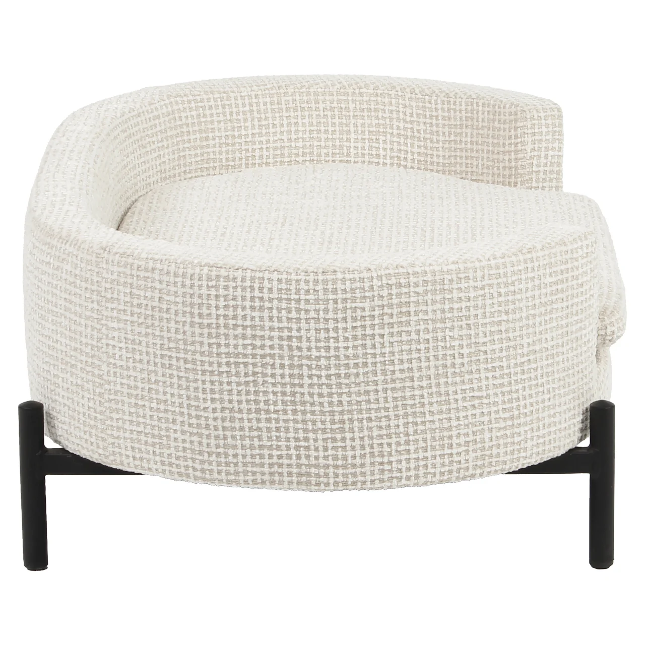 Hondenbed Dolly Beige Blockweave - Afbeelding 3