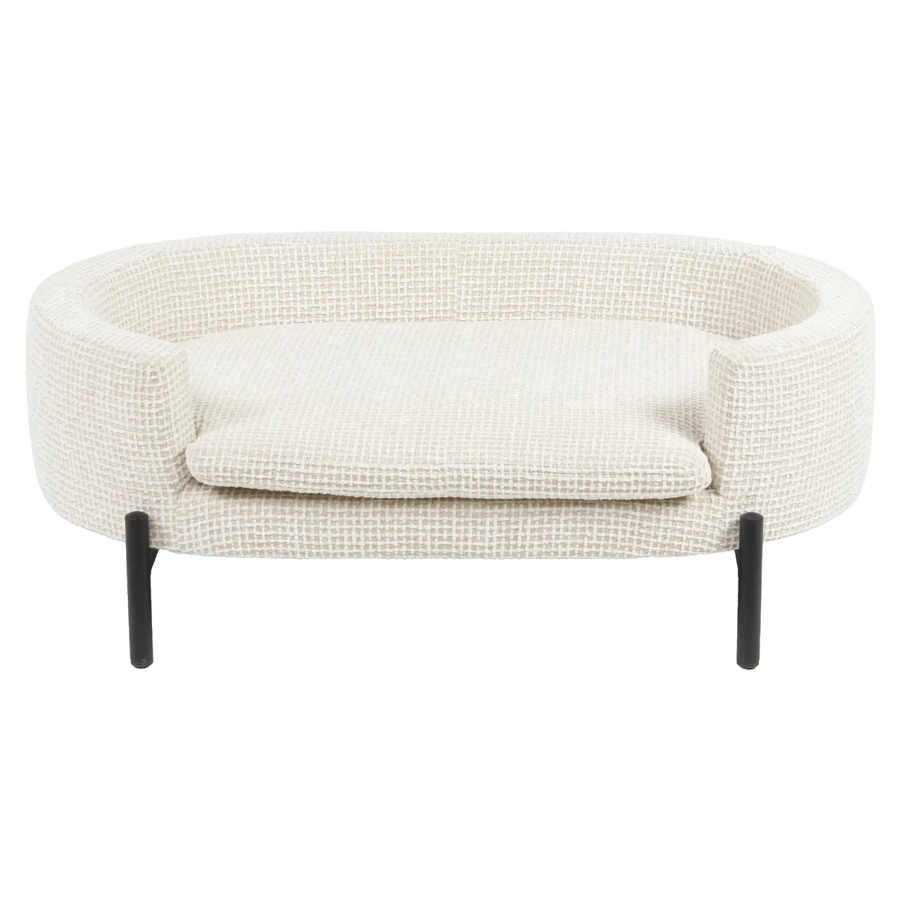 Hondenbed Dolly Beige Blockweave - Afbeelding 2