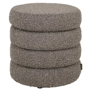Poef & Voetenbank Adele Brown Chunky