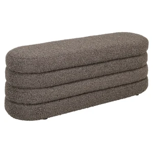 Poef &Amp; Voetenbank Camille Brown Chunky