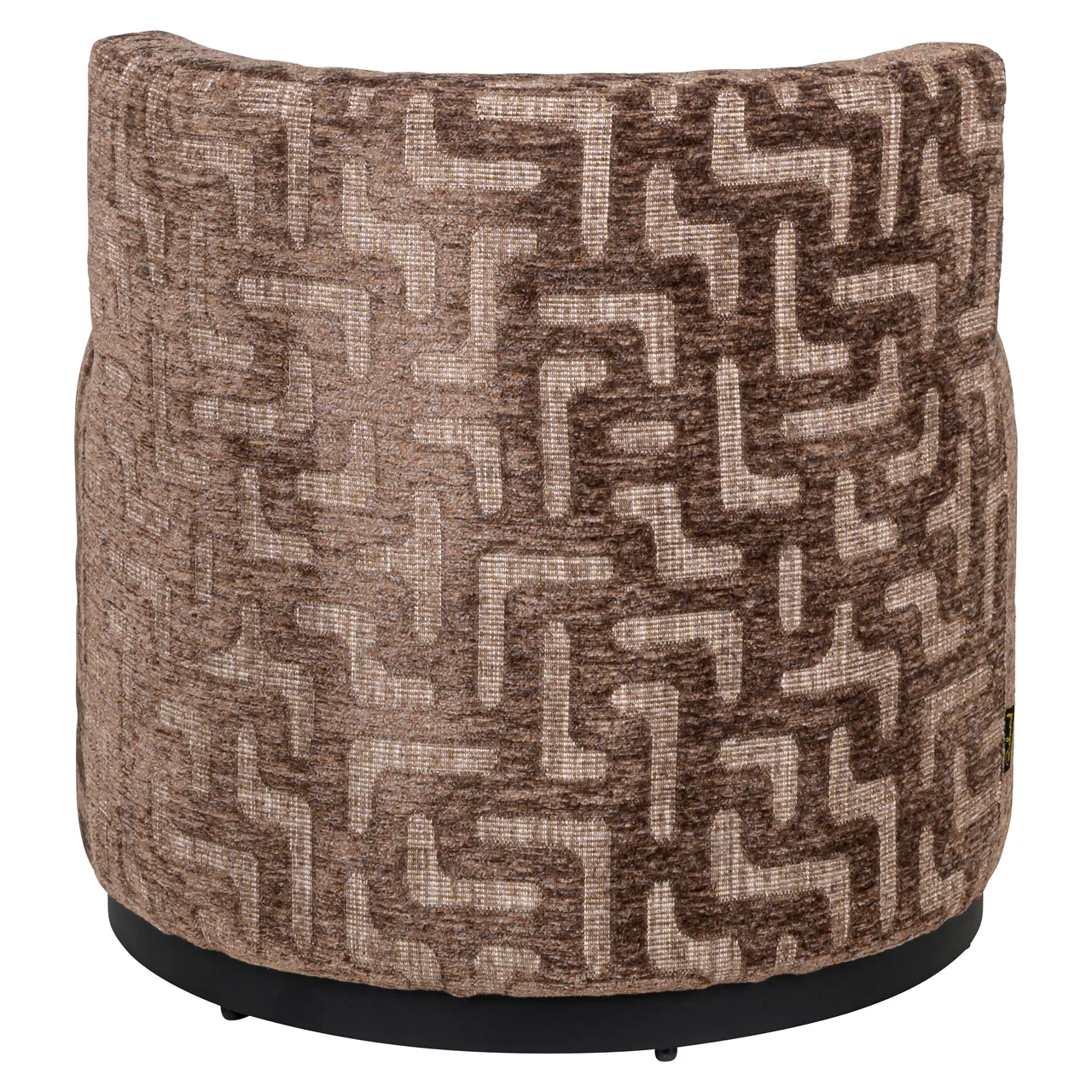 Lounge Stoel Franny Brown Labyrinth - Afbeelding 5