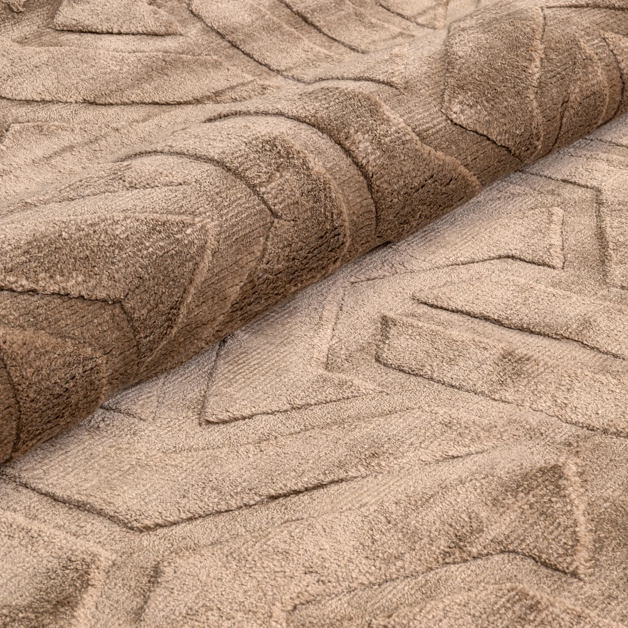 Vloerkleed Arles Taupe 300X400 - Afbeelding 2