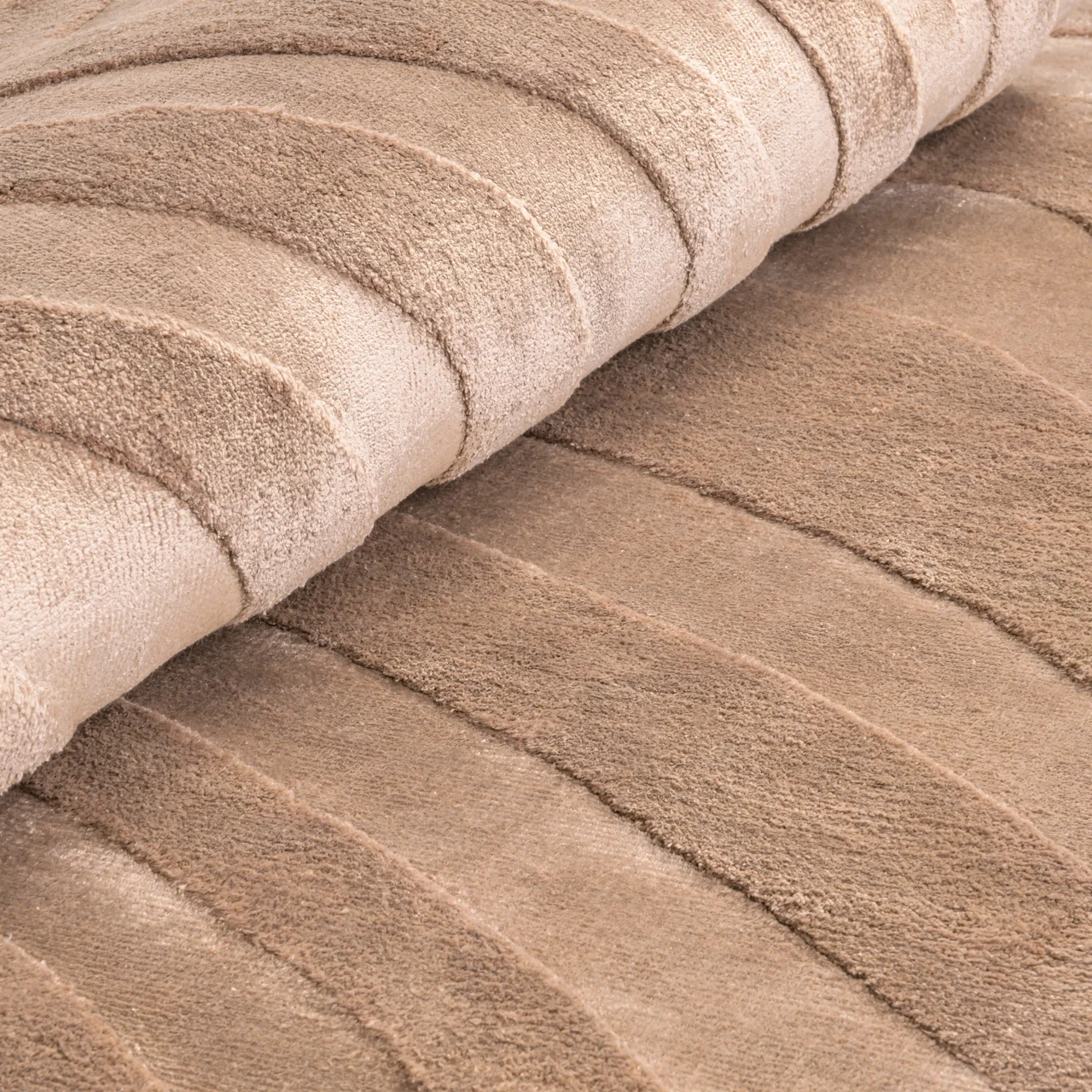Vloerkleed Fellion Taupe - Afbeelding 2
