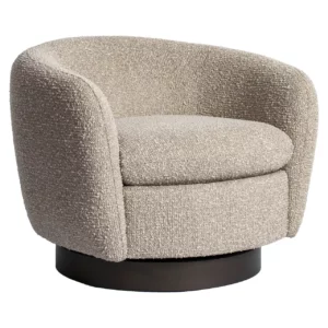 Alternative view of Lounge Stoel Colmar Natural Chunky Swivel