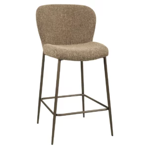 Alternative view of Counterstoel Odarby Brown Tweed Fire Retardant