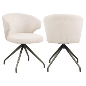 Eetkamerstoel Milly Biscotti Swivel