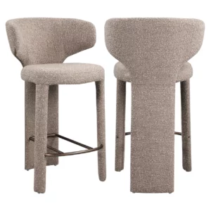 Counterstoel Viola Mocca Chunky