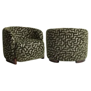 Lounge Stoel Hannah Moss Labyrinth Fire Retardant
