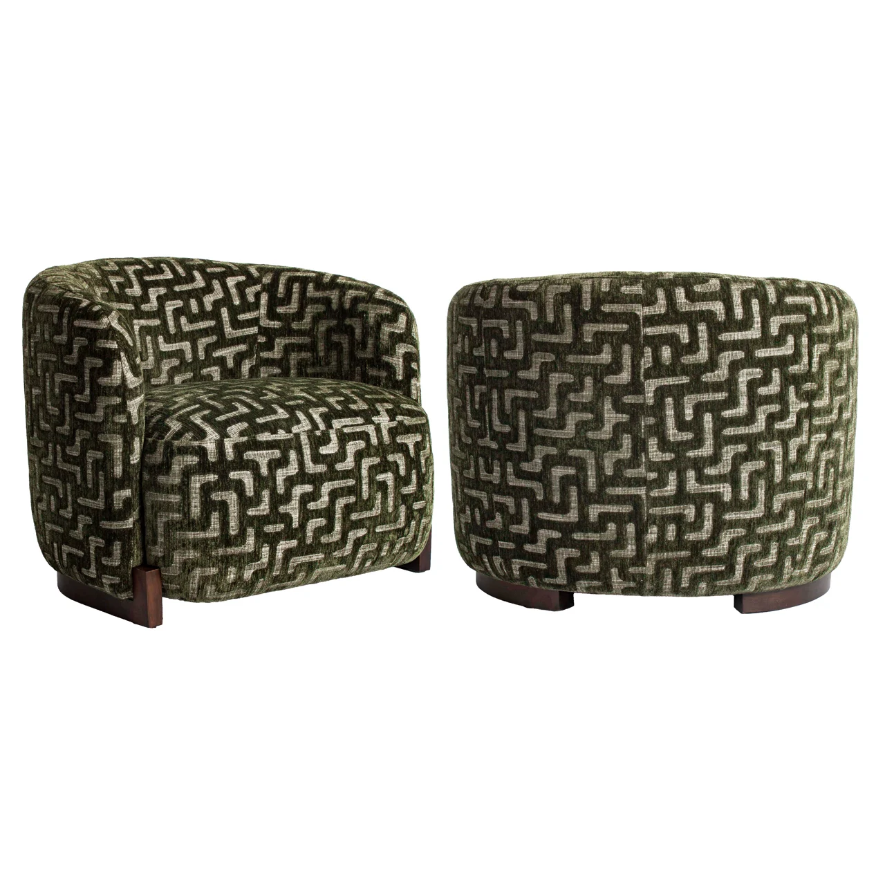 Lounge Stoel Hannah Moss Labyrinth Fire Retardant