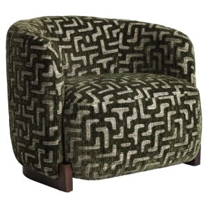 Alternative view of Lounge Stoel Hannah Moss Labyrinth Fire Retardant