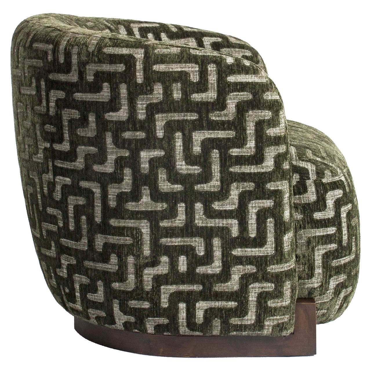 Lounge Stoel Hannah Moss Labyrinth Fire Retardant - Afbeelding 4