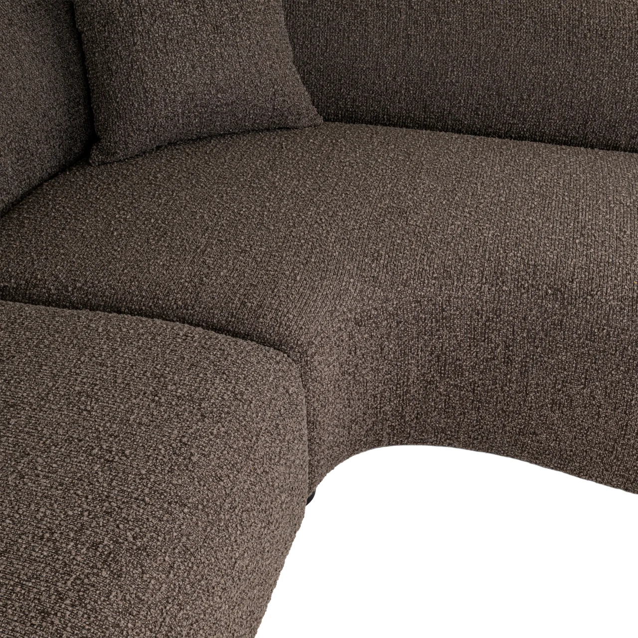 Bank Pandora Brown Chunky Lounge Right - Afbeelding 8