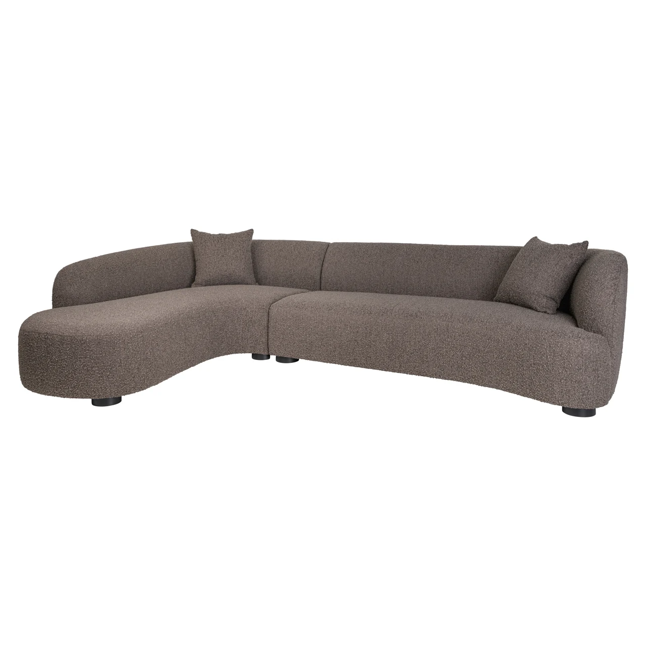 Bank Pandora Brown Chunky Lounge Left - Afbeelding 10