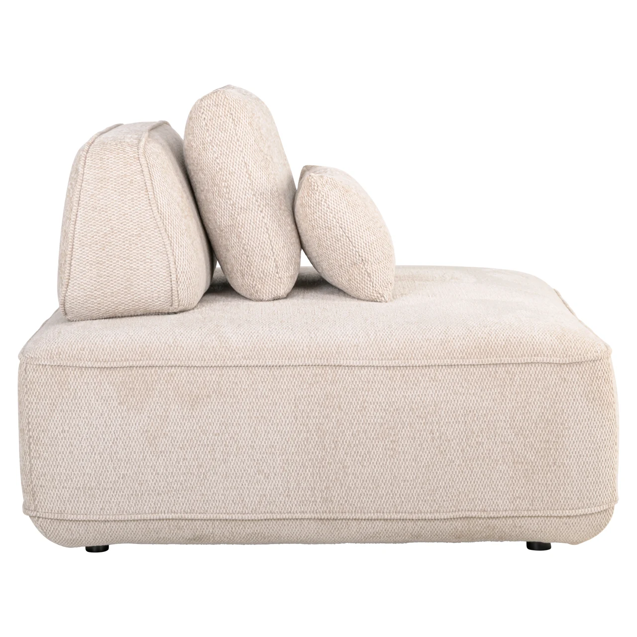 Bank Tudor Natural Boldweave 1-Seater Movable Backrest - Afbeelding 3