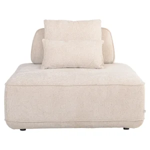 Alternative view of Bank Tudor Natural Boldweave 1-Seater Movable Backrest