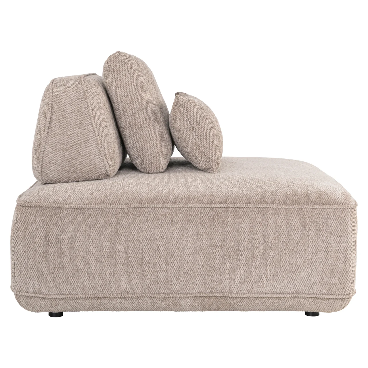 Bank Tudor Mocca Boldweave 1-Seater Movable Backrest - Afbeelding 3