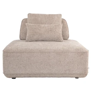 Alternative view of Bank Tudor Mocca Boldweave 1-Seater Movable Backrest