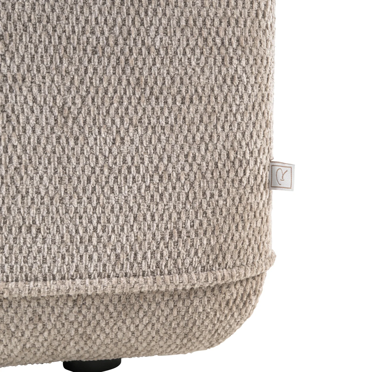 Bank Tudor Mocca Boldweave 1-Seater Movable Backrest - Afbeelding 5