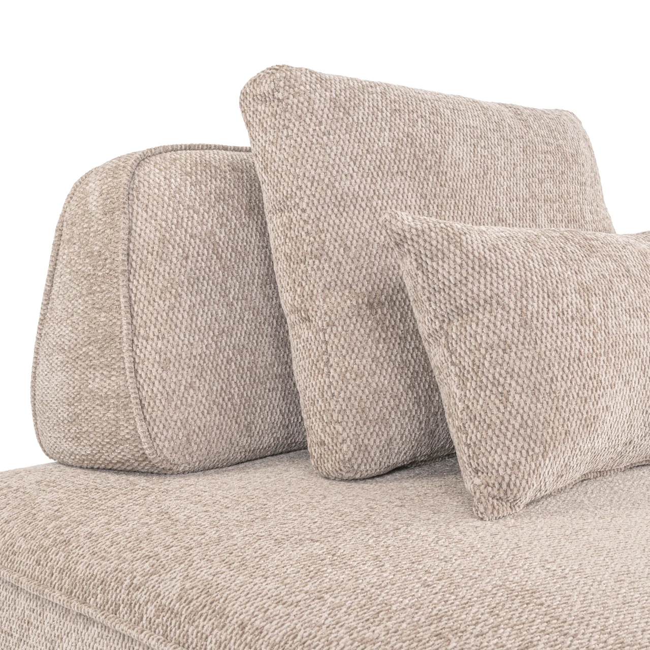 Bank Tudor Mocca Boldweave 1-Seater Movable Backrest - Afbeelding 4