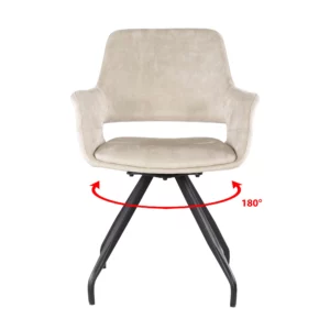 Alternative view of Capp Beige Velvet