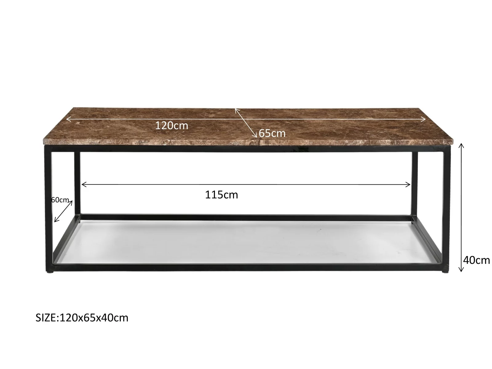 Brix Dion Emperador 120Cm - Afbeelding 3